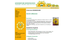 Desktop Screenshot of kinderstube-sonnenschein.at